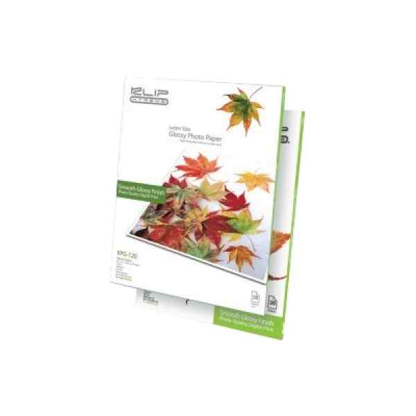 Klip Xtreme KPG-120 – Brillante – ANSI A (Letter) (216 x 279 mm) – 200 g/m² – 20 hoja(s) papel fotográfico brillante