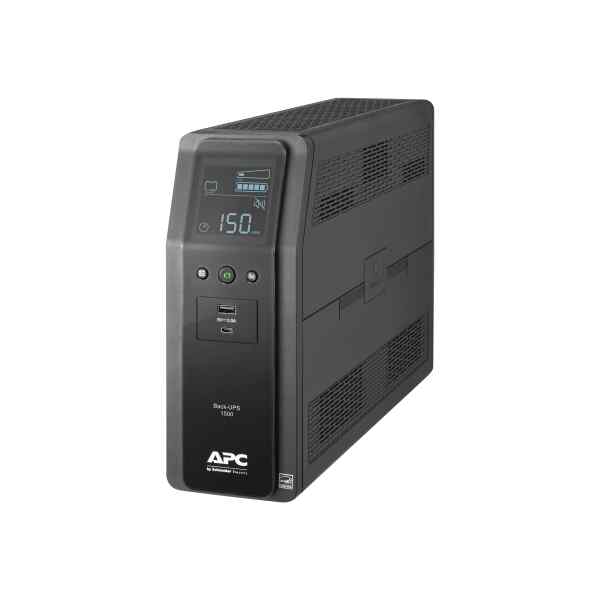 APC Back-UPS Pro BR1500M2-LM – UPS – CA 120 V – 900 vatios – 1500 VA – USB – conectores de salida: 10 – negro