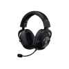Logitech G Pro X with Blue VO!CE Technology – Auricular – tamaño completo – cableado – conector de 3,5 mm – aislamiento de ruido – negro