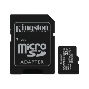 Kingston Canvas Select Plus – Tarjeta de memoria flash (adaptador microSDHC a SD Incluido) – 32 GB – A1 / Video Class V10 / UHS Class 1 / Class10 – microSDHC UHS-I