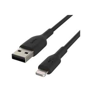 Belkin BOOST CHARGE – Cable Lightning – Lightning macho a USB macho – 1 m – negro – para Apple 10.5-inch iPad Pro; 12.9-inch iPad Pro (2nd generation); iPhone 11, 11 Pro, 11 Pro Max, 8, XR, XS, XS Max