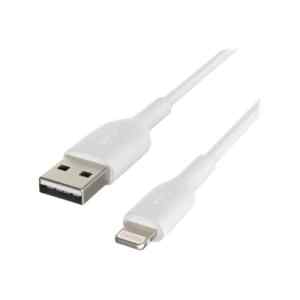 Belkin BOOST CHARGE – Cable Lightning – Lightning macho a USB macho – 3 m – blanco