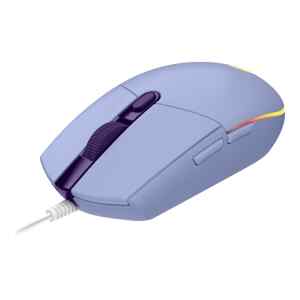 Logitech Gaming Mouse G203 LIGHTSYNC – Ratón – óptico – 6 botones – cableado – USB – lila