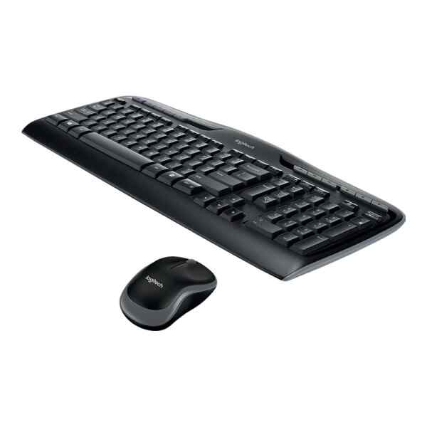 Logitech Wireless Desktop MK320 – Juego de teclado y ratón – inalámbrico – 2.4 GHz