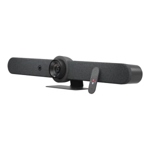 Logitech Rally Bar – Dispositivo de vídeoconferencia – Certificado por Zoom, Certificado para Equipos de Microsoft – grafito