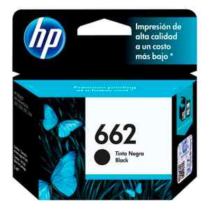 HP 662 – Negro – original – Ink Advantage – cartucho de tinta – para Deskjet 1516, Ink Advantage 15XX, Ink Advantage 26XX, Ink Advantage 46XX