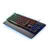 Teclado para Gaming Xtech XTK-510S – Español – Iluminación LED Multi-color con efectos de luz – Conexión USB inmediata – Descansa-palmas integrado con acabado texturizado