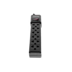 Forza  –  PS Series PS-001B – Banda de potencia – CA 120-220 V – conectores de salida: 6 – negro