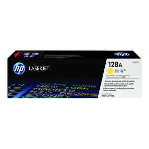 HP 128A – Amarillo – original – LaserJet – cartucho de tóner (CE322A) – para Color LaserJet Pro CP1525n, CP1525nw; LaserJet Pro CM1415fn, CM1415fnw