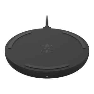Belkin – Base de carga inalámbrica + adaptador de corriente CA – 10 vatios – negro