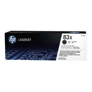 HP 83X – Alto rendimiento – negro – original – LaserJet – cartucho de tóner (CF283X) – para LaserJet Pro M201, M202, MFP M125, MFP M127, MFP M225