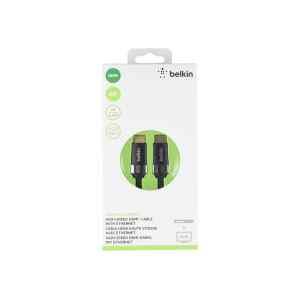 Belkin High Speed HDMI Cable – Cable HDMI con Ethernet – HDMI macho a HDMI macho – 2 m – compatibilidad con 4K