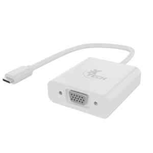 Xtech – Display adapter – USB Type C – VGA – Glossy white – XTC-551