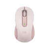 Logitech Signature M650 – Ratón – manos pequeñas – diestro y zurdo – inalámbrico – Bluetooth, 2.4 GHz – receptor de USB Logitech Logi Bolt – rosa