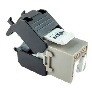 Nexxt Solutions Infrastructure – Keystone Jack – Cat6A – Unshielded Toolless