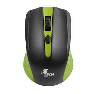 Xtech – Mouse – 2.4 GHz – Wireless – Green – 1600dpi XTM-310GN