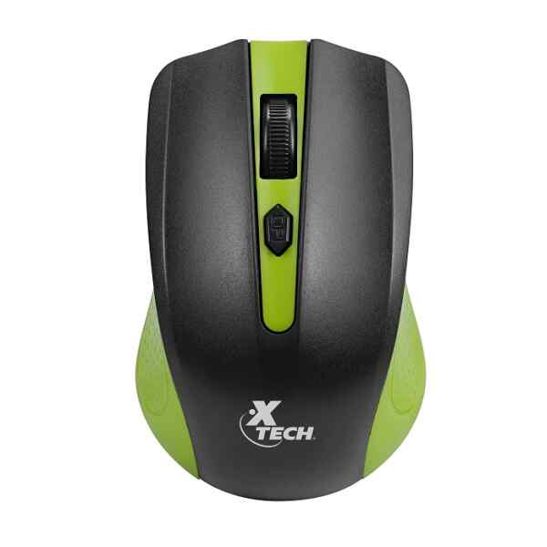Xtech – Mouse – 2.4 GHz – Wireless – Green – 1600dpi XTM-310GN