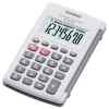 Calculadora de bolsillo 8 digitos con tapa blanca | HL-820-LV-WE – CASIO