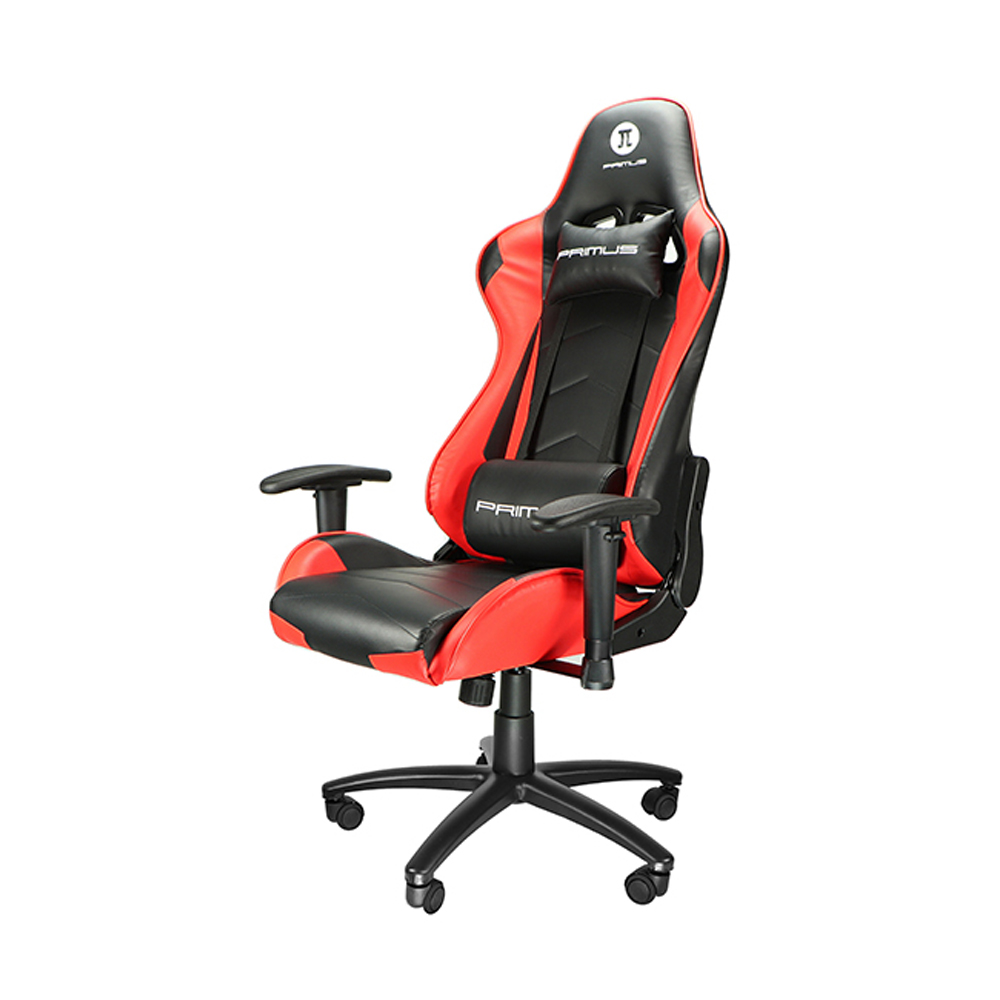 Silla Gamer Primus Thronos 100T Soporta hasta 120kg Ajustable en 2 Direcciones con Ruedas Giratorias Color Rojo AM160PGL07 - Código: AM160PGL07 | Compra en Guadalajara