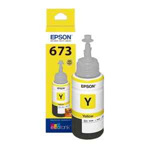 Epson T673 – Amarillo – original – recarga de tinta – para Epson L1800, L800, L805, L810, L850