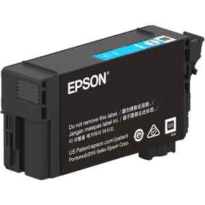 Epson T40W – 50 ml – gran capacidad – cián – original – blíster con alarmas de RF/acústica – cartucho de tinta – para SureColor T2170, T3170, T3170M, T5170, T5170M