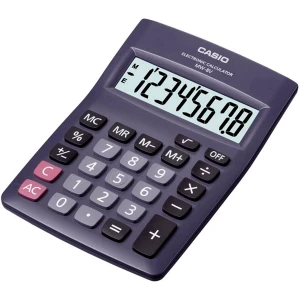 Calculadora de mesa mini 8 digitos | mw-8 V-bk – CASIO