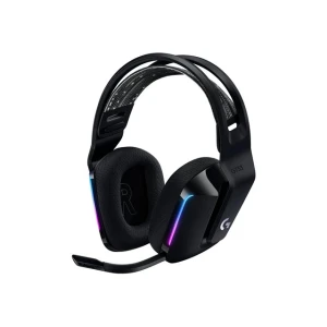 Logitech G733 LIGHTSPEED Wireless RGB Gaming Headset – Auricular – 7.1 canales – tamaño completo – 2,4 GHz – inalámbrico – negro
