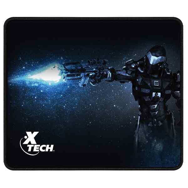 Xtech – Mouse pad – Stratega-XTA-182 – Gaming – Color gaming printed design – Frictionless cloth surface designed to glide your mouse with high precision and speed – Slip-resistant, rubberized base keeps the pad securely in place – Stitched edges to prevent fraying – Product type: Soft printed mouse pad – Material: Surface: 100% polyester fabric Base: Natural rubber – Color: Xtech gaming design – Dimensions: 11.3x10x0.07inches