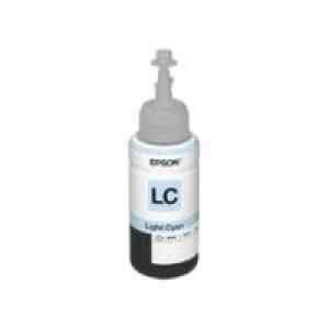 Epson T673 – Cián claro – original – recarga de tinta – para Epson L1800, L800, L805, L810, L850