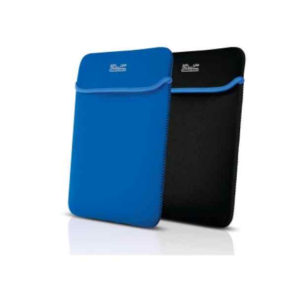 Klip Xtreme – Notebook sleeve – 15.6 in – Black blue – neoprene reversable