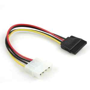 Xtech – Serial cable – 15 cm – 15 pin Serial ATA power – 15 pin Serial ATA power – PC card adapter