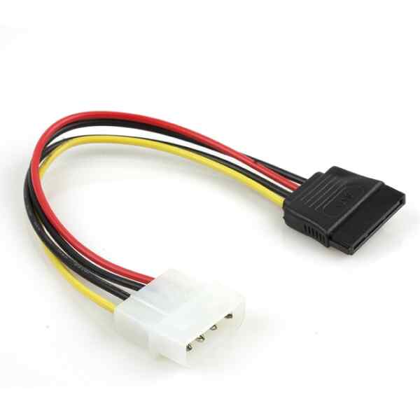 Xtech – Serial cable – 15 cm – 15 pin Serial ATA power – 15 pin Serial ATA power – PC card adapter