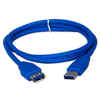 Xtech – USB extension cable – Blue – 6ft USB 3.0 Ext