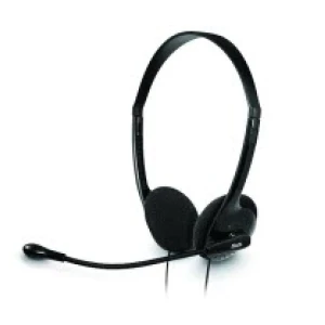 Xtech – Headset – Over-the-ear – Wired – Microphone – Black-Connection type: Two 3.5mm plugs for mic and audio