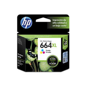 HP – Ink cartridge – Tricolor – 664XL