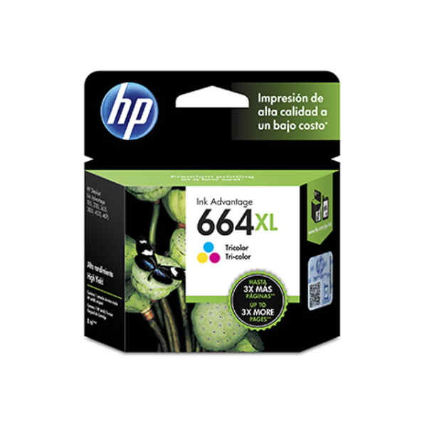 HP – Ink cartridge – Tricolor – 664XL