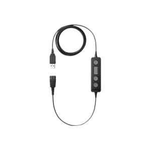 Jabra LINK 260 – Adaptador para auriculares – USB (M) a Desconexión rápida (M)