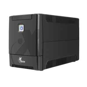 Xtech – Battery backup – Line interactive – 375 Watt – 750 VA – AC 110/120 V – 8 outlets XTP-751