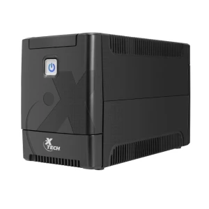 Xtech – Battery backup – Line interactive – 375 Watt – 750 VA – AC 110/120 V – 8 outlets XTP-751