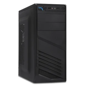 Xtech – Desktop – All black – ATX – pc case 600W ps