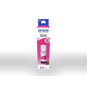Epson 504 – 70 ml – magenta – original – recarga de tinta – para EcoTank L4150, L4260, L6161, L6171, L6191, L6270
