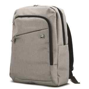 Klip Xtreme – Notebook carrying backpack – 15.6″ – 100D Polyester – Light gray