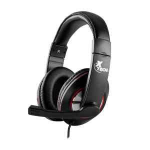 Xtech – Headset – Wired – XTH-531 – Kalamos – Gaming – Color: Black w Red accents – Connection type: USB plug- Directivity: Omnidirectional – Buttons: Command Capsule (with volume +, Volume -, audio mute, and Microphone mute – Cable length: 6.5ft