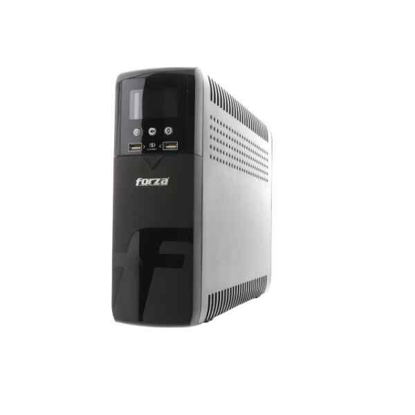 Forza – UPS – Line interactive – 720 Watt – 1200 VA – AC 110/120 V – Pure Sine Wave NEMA