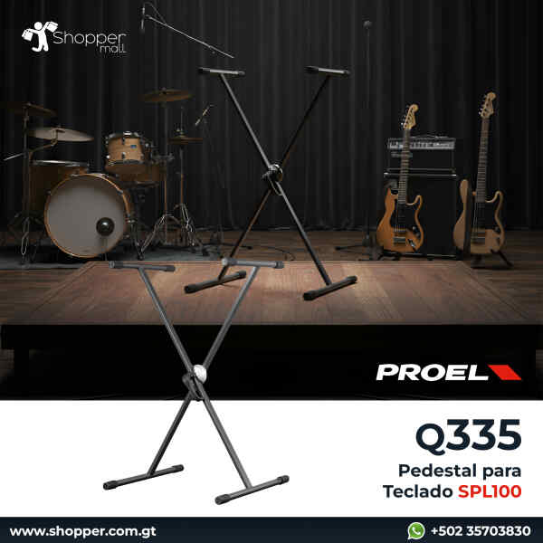 Pedestal para teclado de metal | PROEL