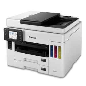 Canon MAXIFY GX7010 – Impresora multifunción – color – chorro de tinta – rellenable – A4 (210 x 297 mm), Legal (216 x 356 mm) (original) – A4/Legal (material) – hasta 45 ppm (impresión) – hasta 24 ipm (impresión) – 600 hojas – USB 2.0, LAN, Wi-Fi(n), host USB