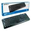 Xtech – Wired – USB – Black – Spanish – Multimedia Keyboard