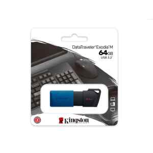 Kingston DataTraveler Exodia M – Unidad flash USB – 64 GB – USB 3.2 Gen 1