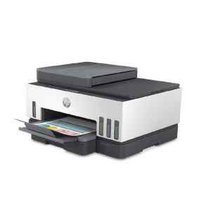 HP – Impresora Smart Tank 750 AIO / Escáner / Copiadora – Chorro de tinta – Wi-Fi / Bluetooth LE – Duplexador automático – USB 2.0 de Alta Velocidad – Kit de Tintas incluida