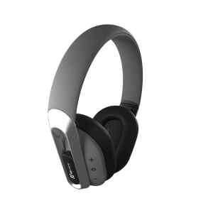 Klip Xtreme – KWH-750GR – Headphones – Para Home audio / Para Portable electronics / Para Professional audio / Para Cellular phone – Wireless – 40Hr Gray color